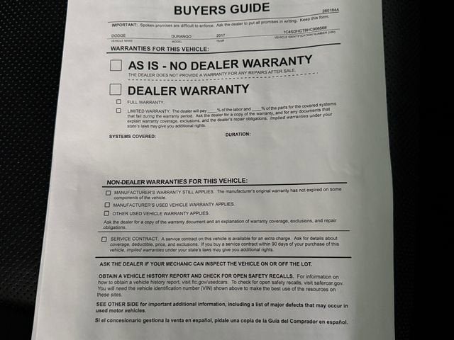 2017 Dodge Durango R/T