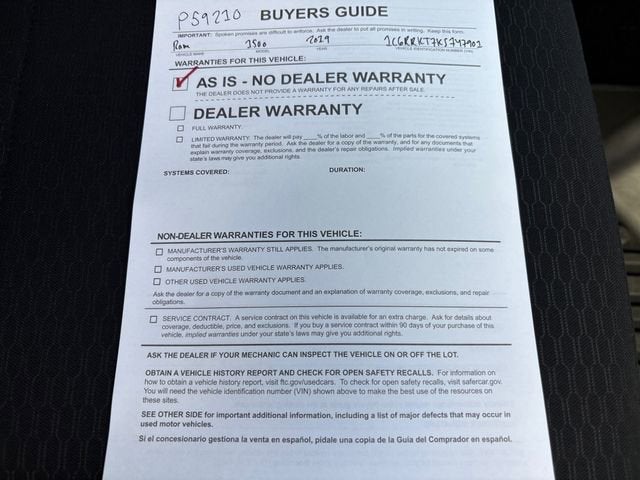 2019 RAM 1500 Classic Express