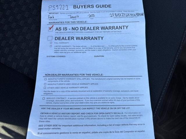 2021 Ford Transit Passenger Wagon XL