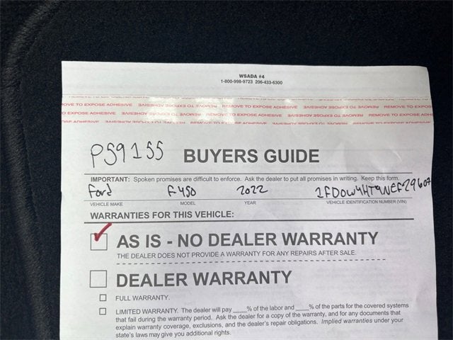 2022 Ford Super Duty F-450 DRW XLT