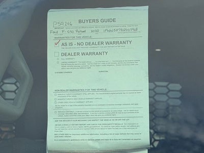 2020 Ford Super Duty F-550 DRW XLT