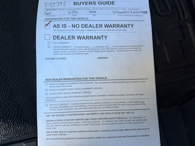 2019 Ford Super Duty F-550 DRW XL