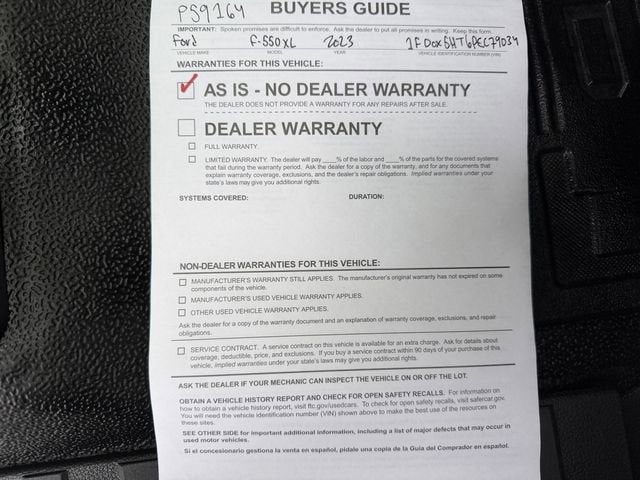 2023 Ford Super Duty F-550 DRW XL