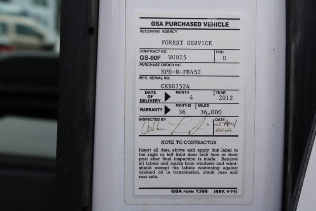 2012 Ford Super Duty F-250 SRW XL