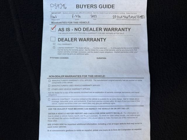 2022 Ford Super Duty F-450 DRW XLT