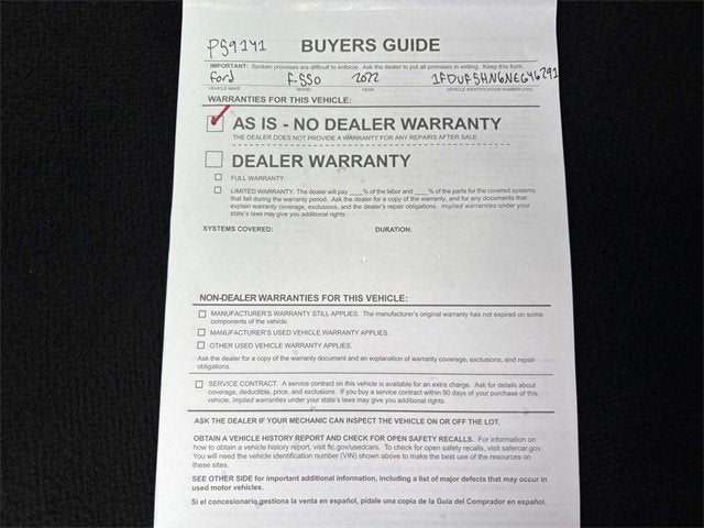 2022 Ford Super Duty F-550 DRW XLT