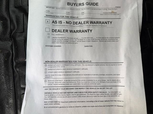 2008 Ford Super Duty F-450 DRW XL