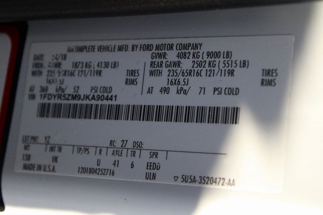 2018 Ford Transit Chassis Base