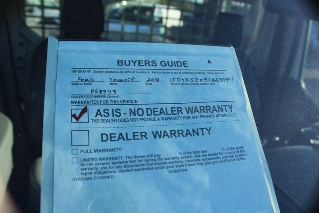 2018 Ford Transit Chassis Base