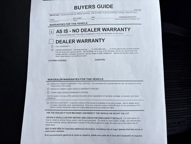 2024 Ford Explorer ST