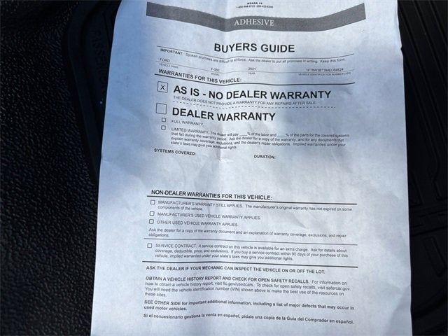 2021 Ford Super Duty F-350 SRW Platinum