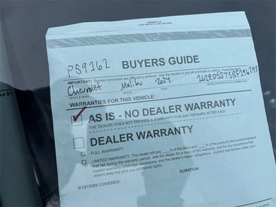 2024 Chevrolet Malibu 1LT