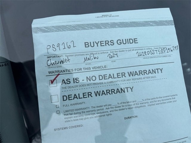 2024 Chevrolet Malibu 1LT