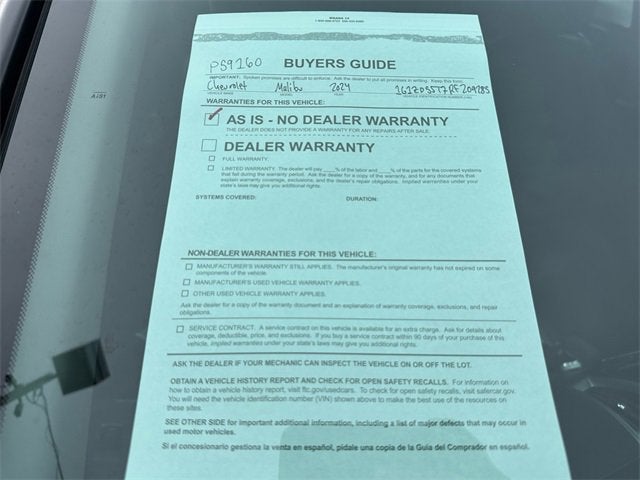 2024 Chevrolet Malibu 1LT