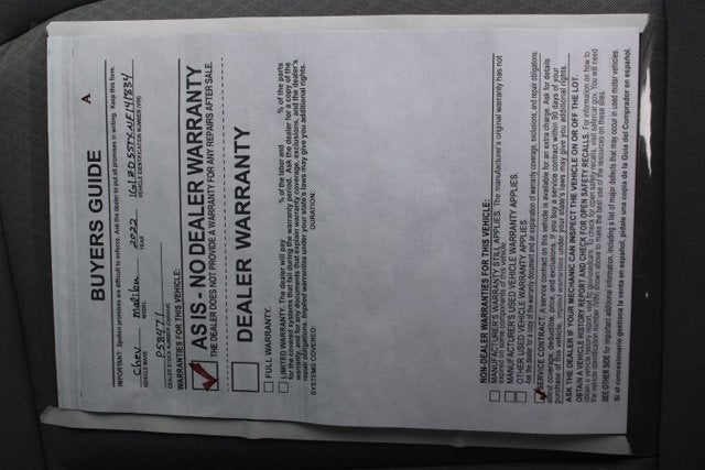 2022 Chevrolet Malibu LT