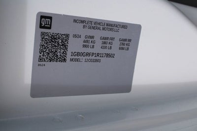 2024 Chevrolet Express Cutaway 3500 1WT