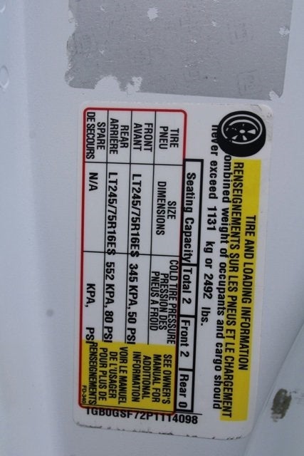 2023 Chevrolet Express Cutaway 3500 1WT