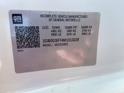 2021 Chevrolet Express Cutaway 3500 Base