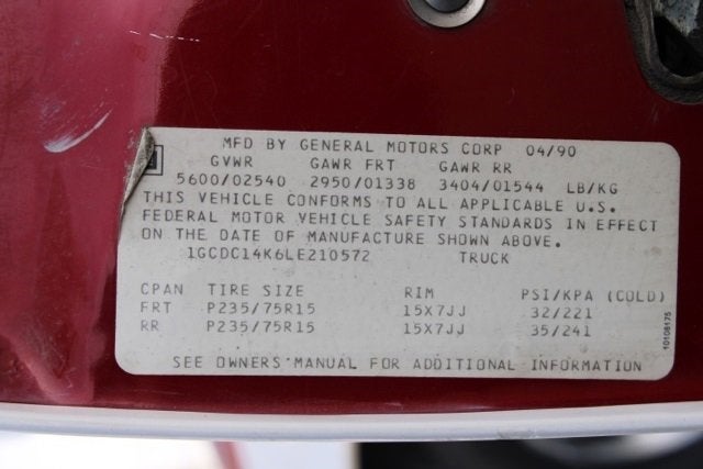 1990 Chevrolet 1500 Base