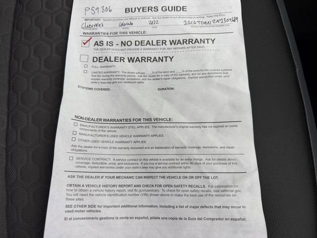 2022 Chevrolet Colorado Z71