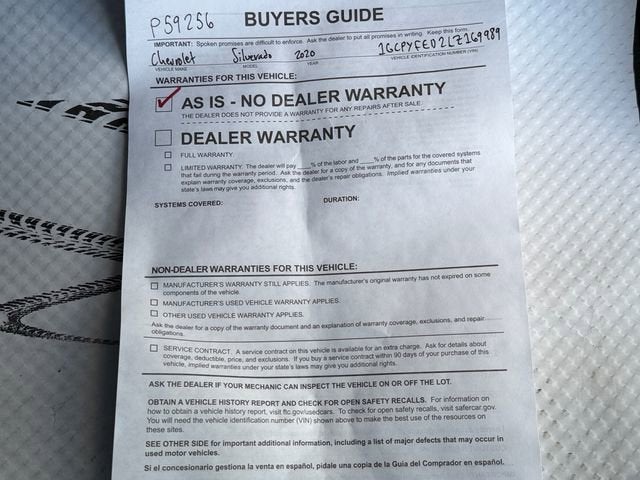 2020 Chevrolet Silverado 1500 LT Trail Boss