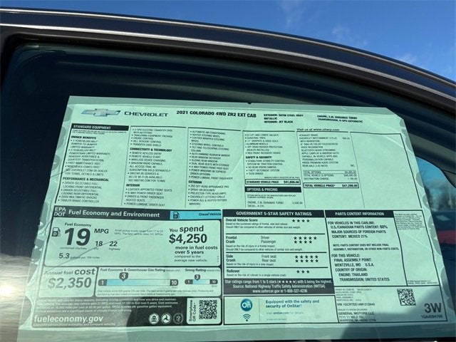 2021 Chevrolet Colorado ZR2