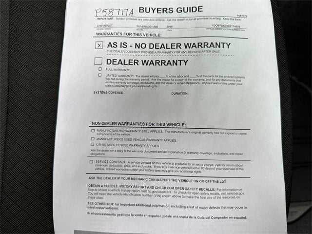 2019 Chevrolet Silverado 1500 LT