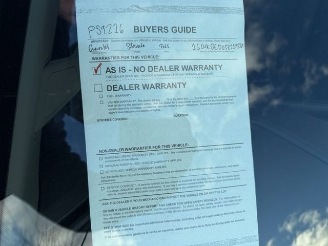 2025 Chevrolet Silverado 1500 LT