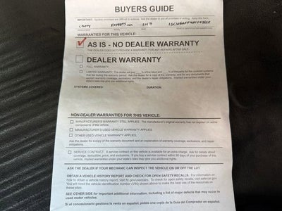 2017 Chevrolet Express Cargo 2500 Base