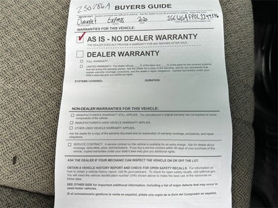 2020 Chevrolet Express Cargo 2500 WT