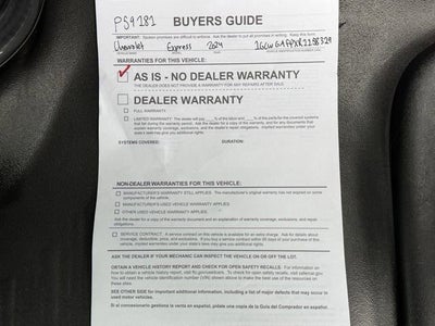 2024 Chevrolet Express Cargo 2500 WT