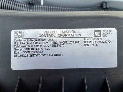 2025 Chevrolet Express Cargo 2500 WT