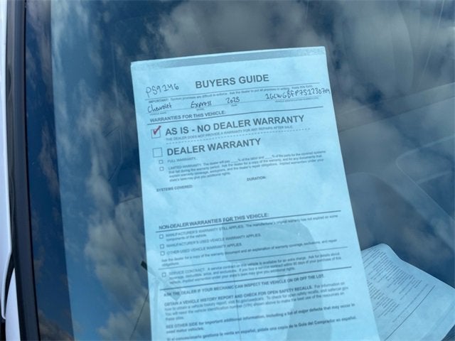 2025 Chevrolet Express Cargo 2500 WT