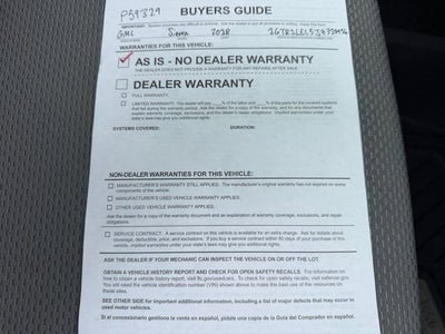2018 GMC Sierra 1500 Base