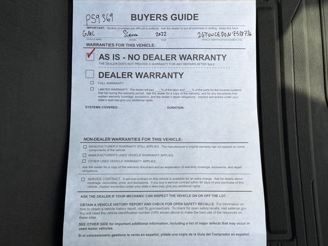 2022 GMC Sierra 1500 Elevation