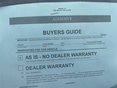 2019 Dodge Challenger GT