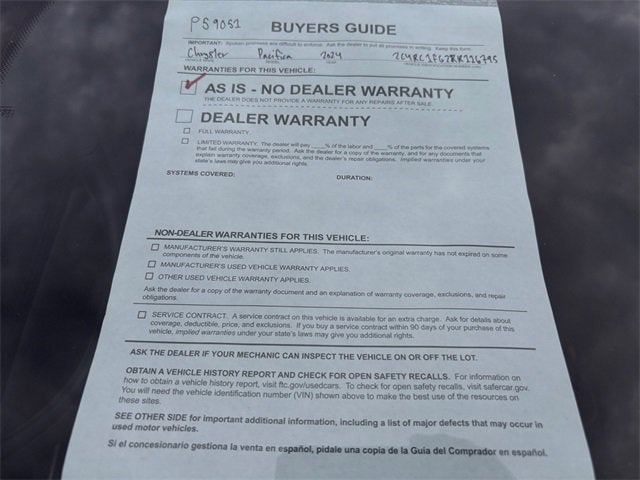 2024 Chrysler Pacifica Touring