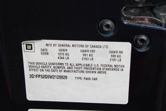 1998 Chevrolet Camaro Z28