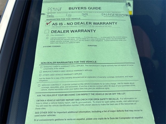 2025 Honda Civic Si Base