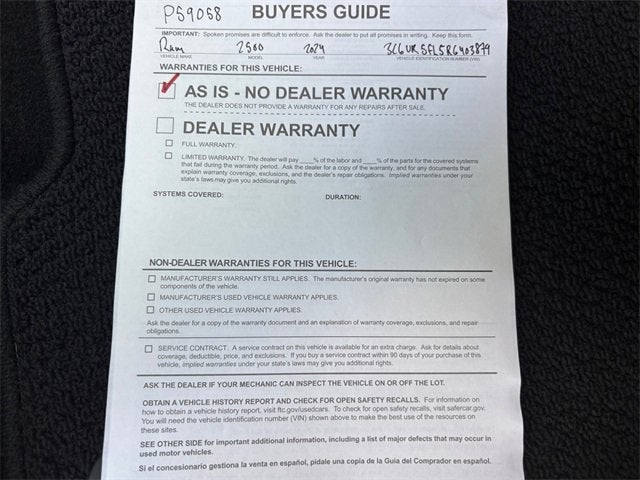 2024 RAM 2500 Laramie