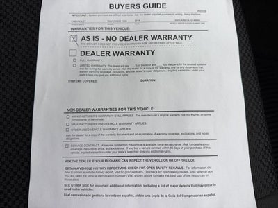 2018 Chevrolet Silverado 1500 LT