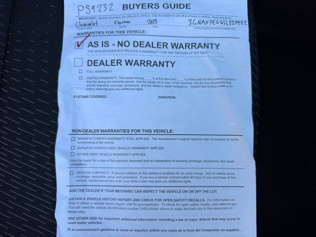 2025 Chevrolet Equinox LT