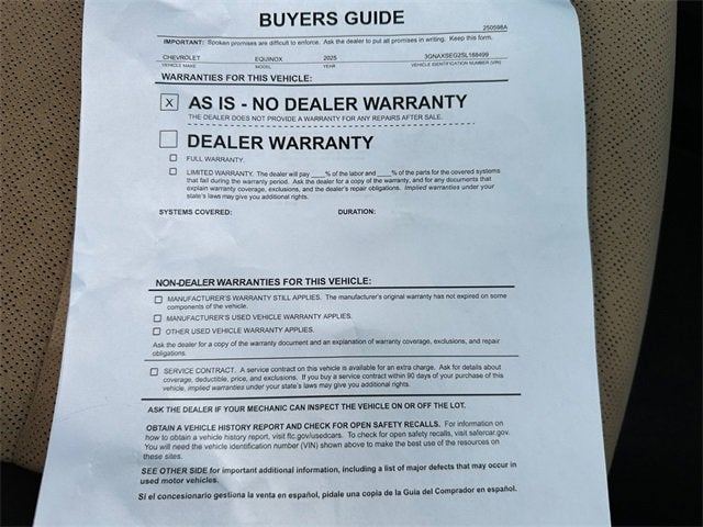2025 Chevrolet Equinox ACTIV