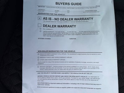 2022 Chevrolet Blazer 2LT