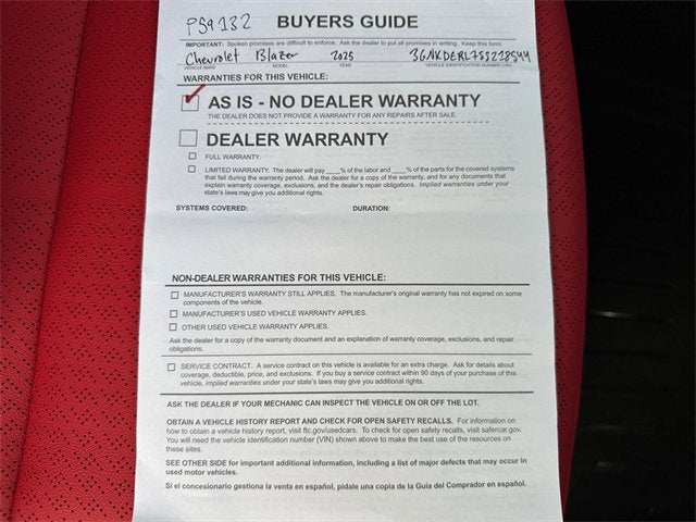 2025 Chevrolet Blazer EV SS