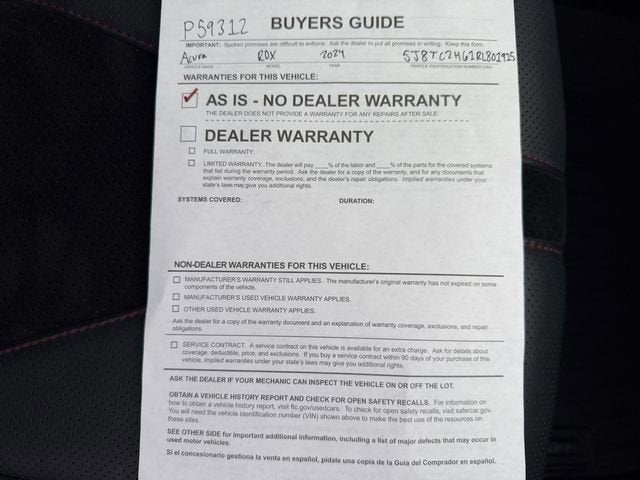 2024 Acura RDX w/A-Spec Package