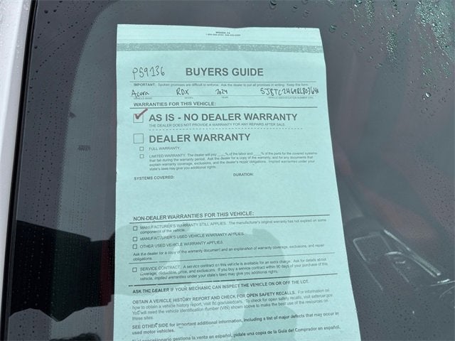 2024 Acura RDX w/A-Spec Package