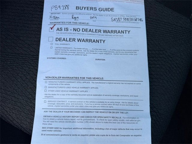 2024 Nissan Rogue SV