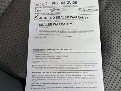 2022 Toyota Highlander Hybrid Limited