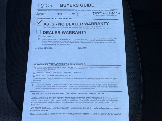 2021 Mazda Mazda CX-9 Touring